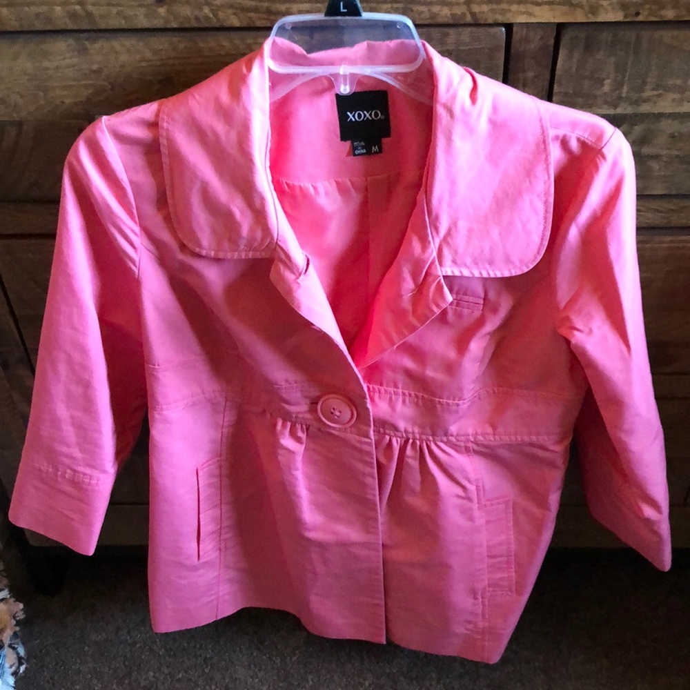 3/4 sleeve short jacket